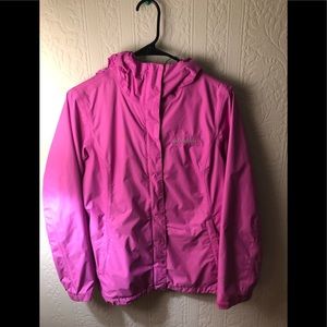 Pink Columbia rain/wind breaker jacket